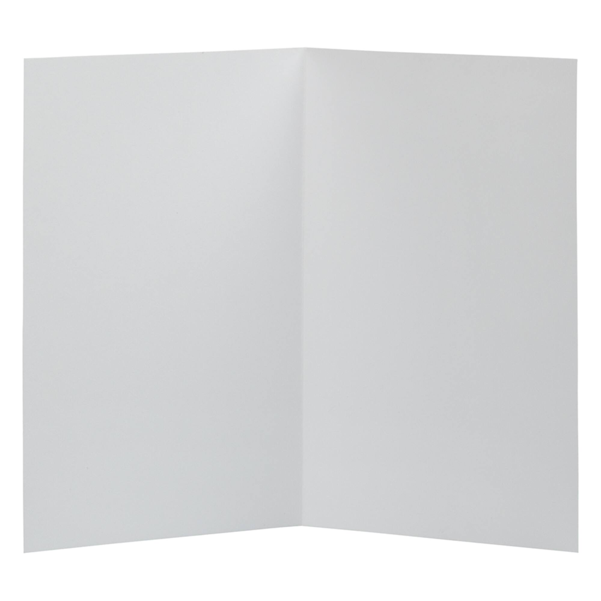 JAM Paper A1 White Blank Foldover Cards